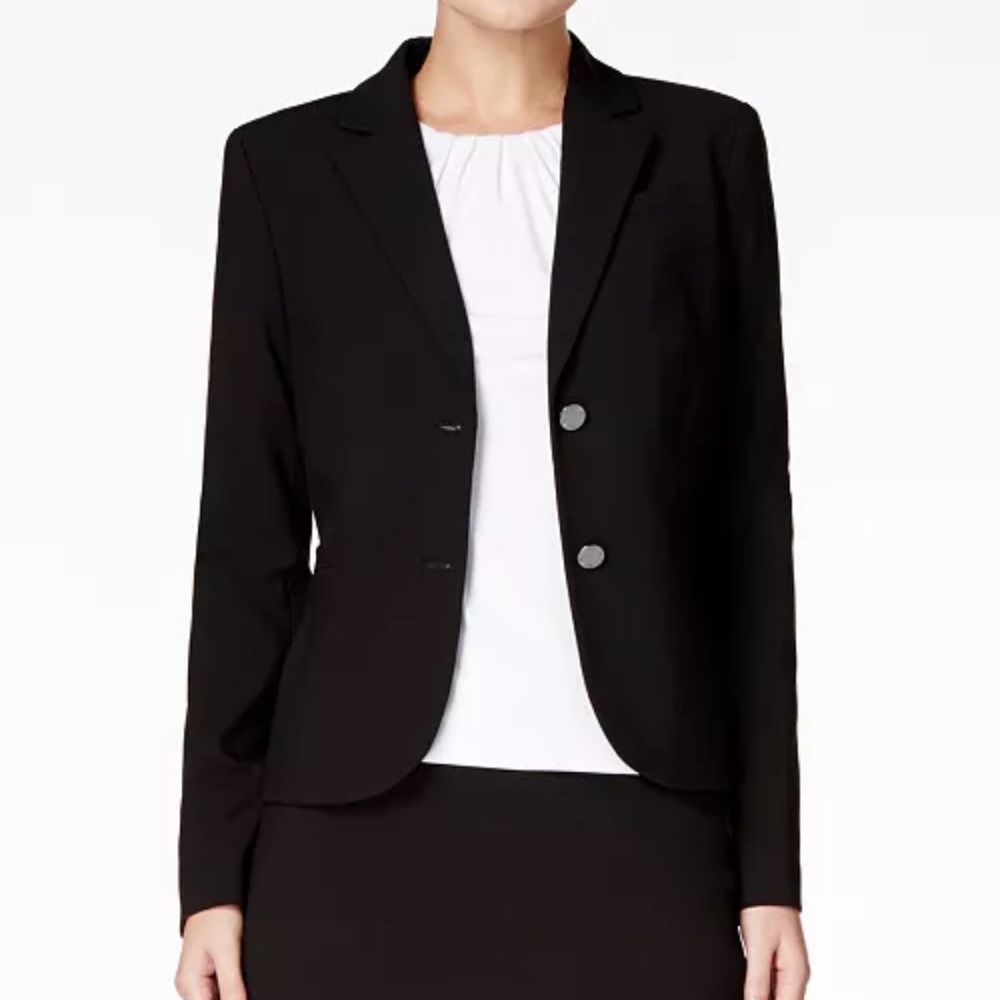 Calvin Klein Black Women’s Suit Jacket (worn once)